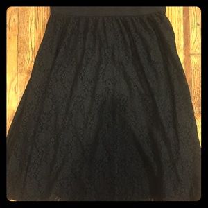 LuLaRoe Black Lola Skirt